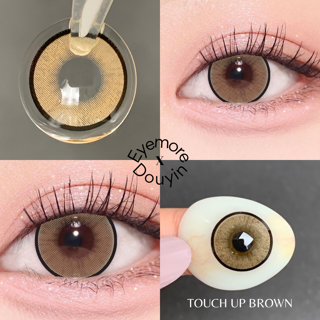 Softlens EYEMORE - CARAMEL BROWN