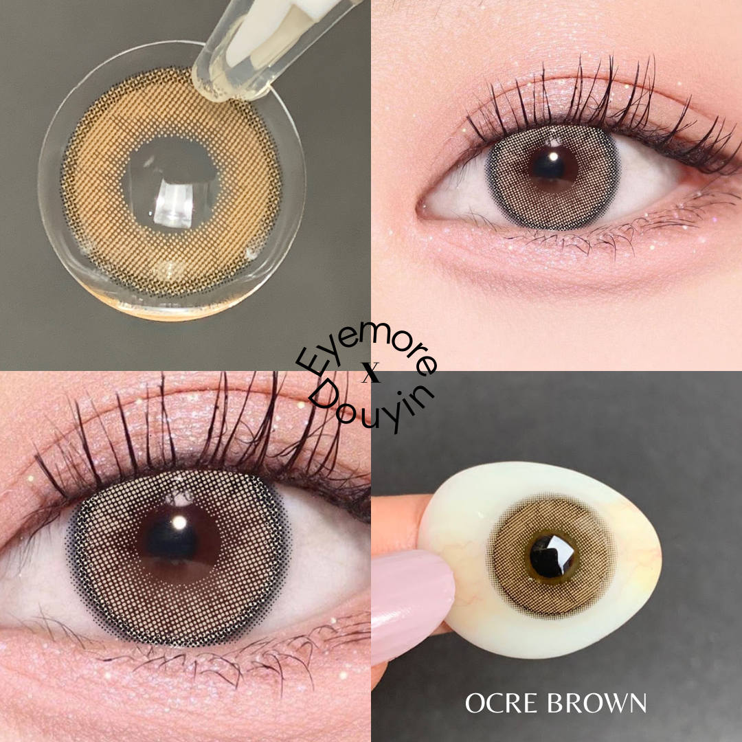 Softlens EYEMORE - OCRE BROWN